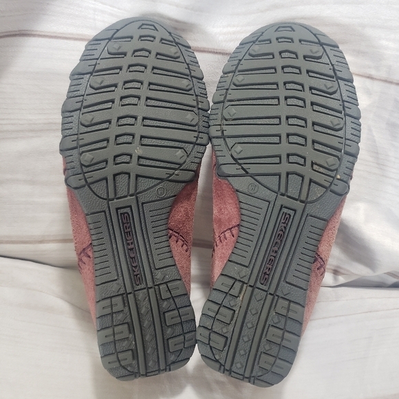 Skechers Relaxed Fit Biker Alumni Plum Slip On Sneaker Shoes Womens Size 7 - Picture 9 of 10